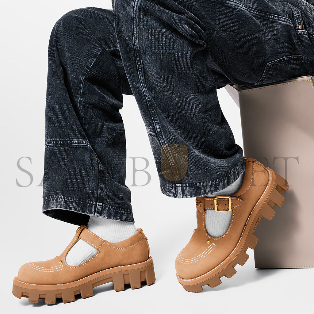 l**is V*t*n lv checker mary jane 1ad7ie